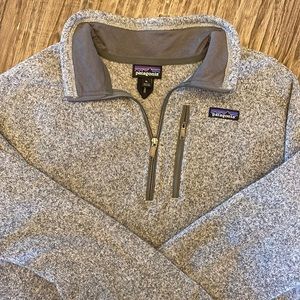 Men’s Grey Patagonia Half Zip